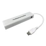 Ethernet Hub and USB Hub w/ Micro USB OTG Connector