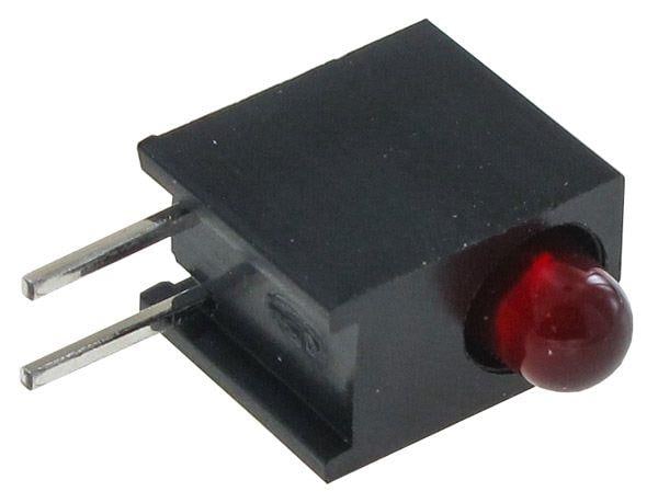 HLMP-1700-B00A2 Avago 3mm Red LED In Housing 2V 10mA 50mcd 583nm 55 2860 - Foto 9
