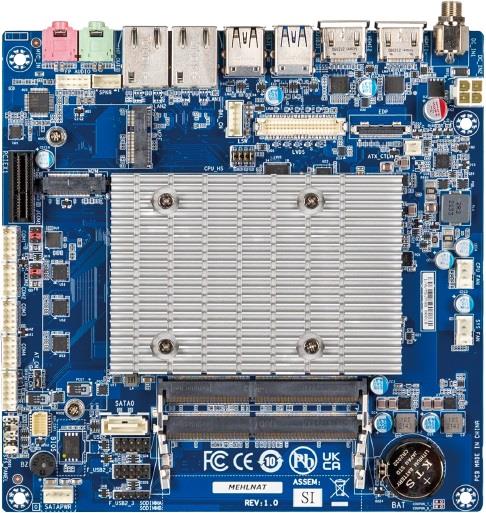 Itxl-6412a Thin Mini-itx Embedded Motherboard With Intel Celeron
