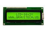16x2 Black on Green Char LCD w Backlight