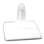 PCB Standoffs, Pack8 White Nylon, 0.9"H