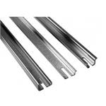 DIN Rail (set of 3) - 16 in. - Plated Steel
