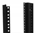 COMBO MOUNTING RAIL 14U 24"RND HOL PUNCH