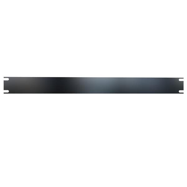 7u Flat Steel Rack Panel - PBPS19012BK
