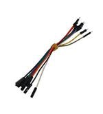 WIRE JUMPER MALE TO FEMALE 15CM 10PK