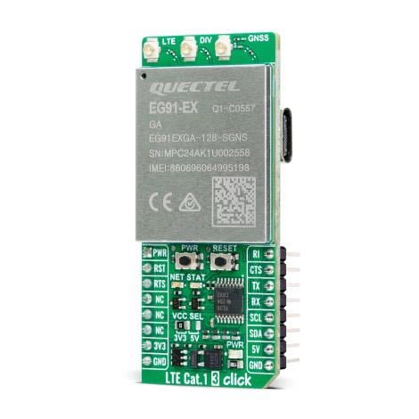 Lte Cat.1 3 Click (for North America) - MIKROE-6277