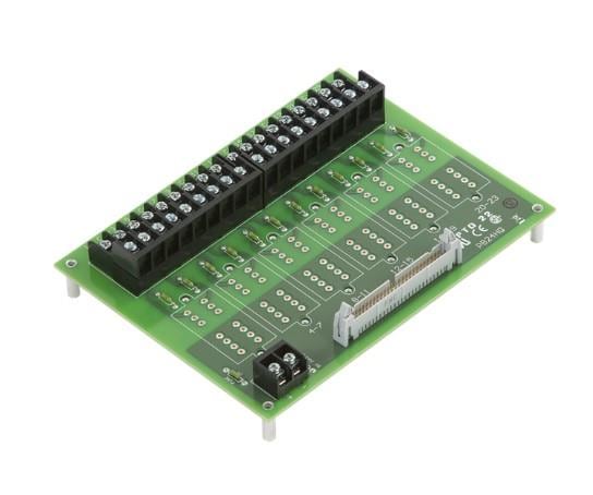 Quad Pak 6-module Position Rack With Header Connector - PB24HQ