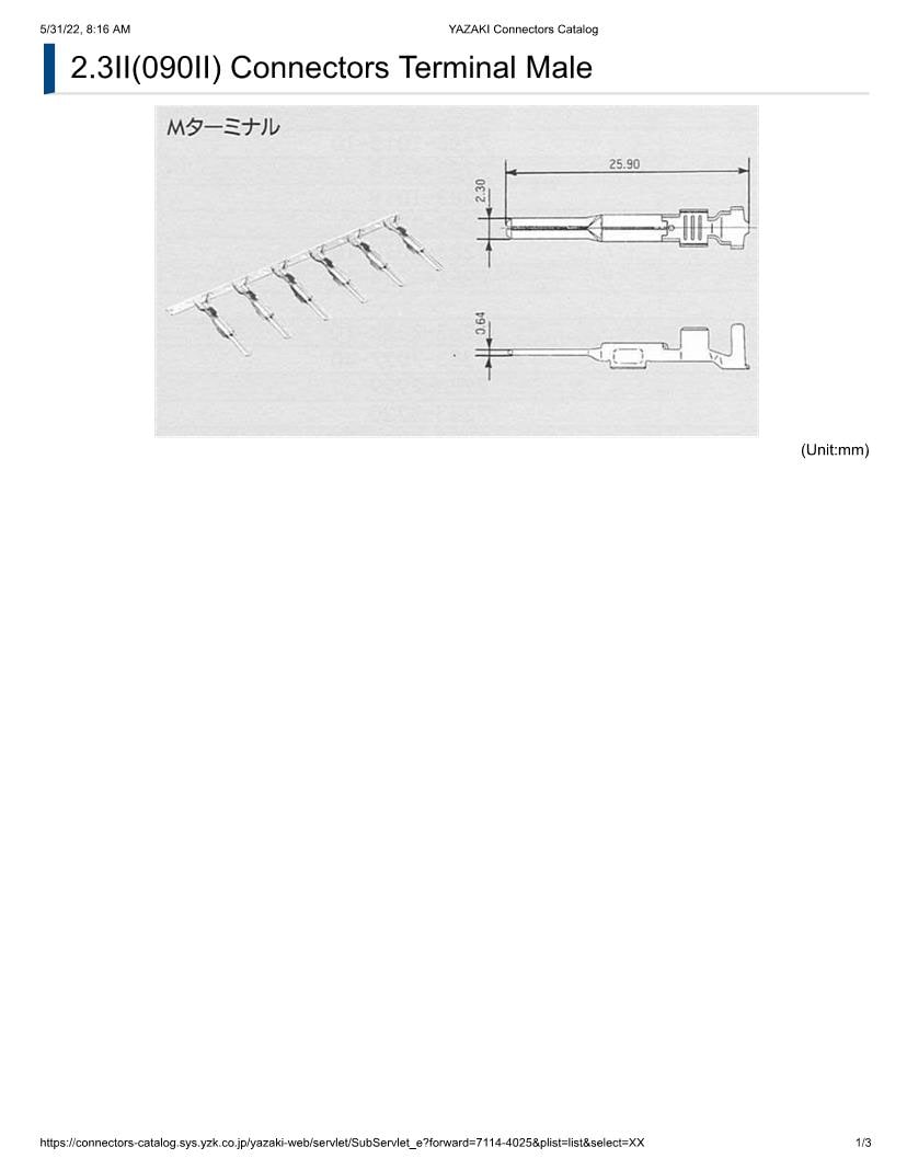 Search results for yazaki Connectors Datasheets Mouser