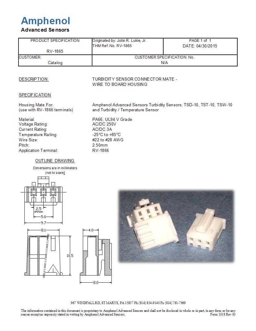 Interfacing TSD10 Thermometrics Turbidity Sensor Module, 56 OFF