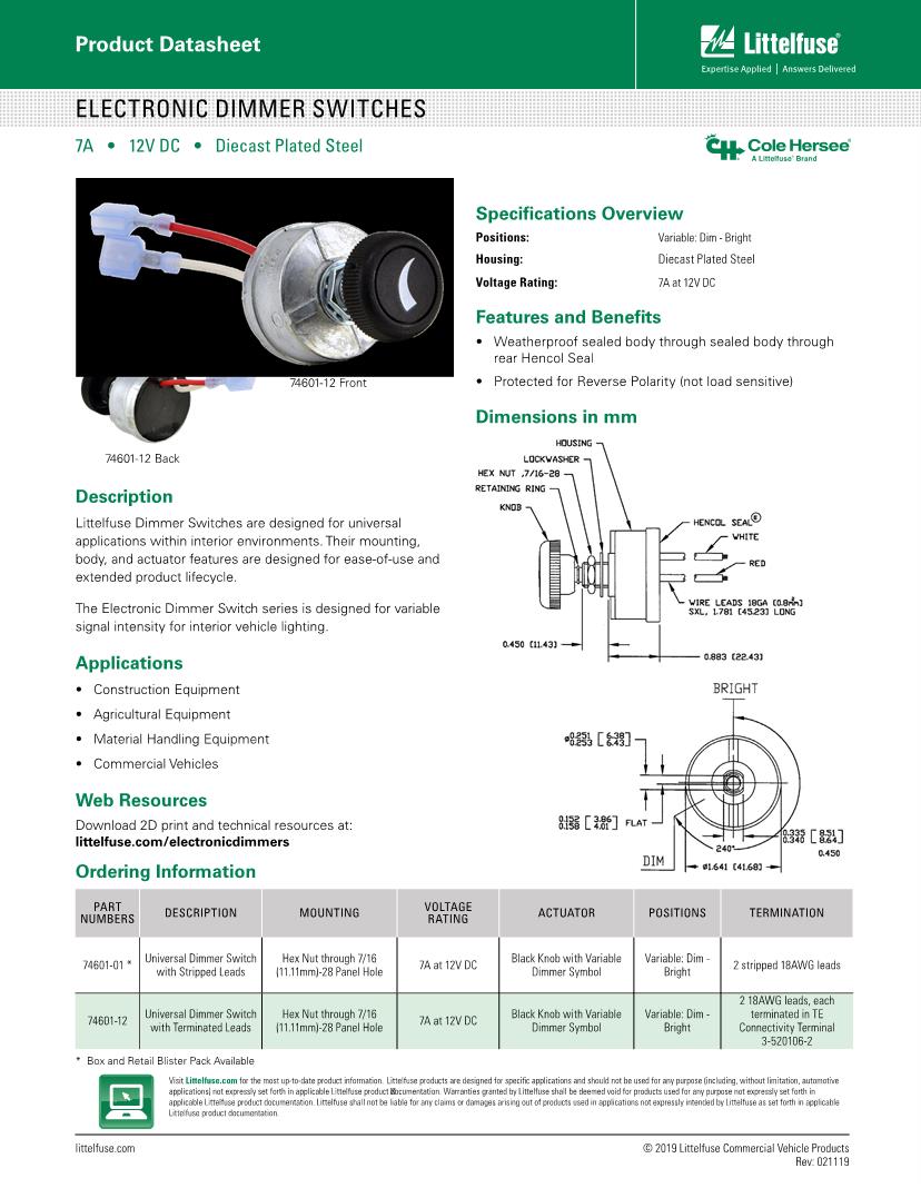 Rotary Switches Datasheets Mouser