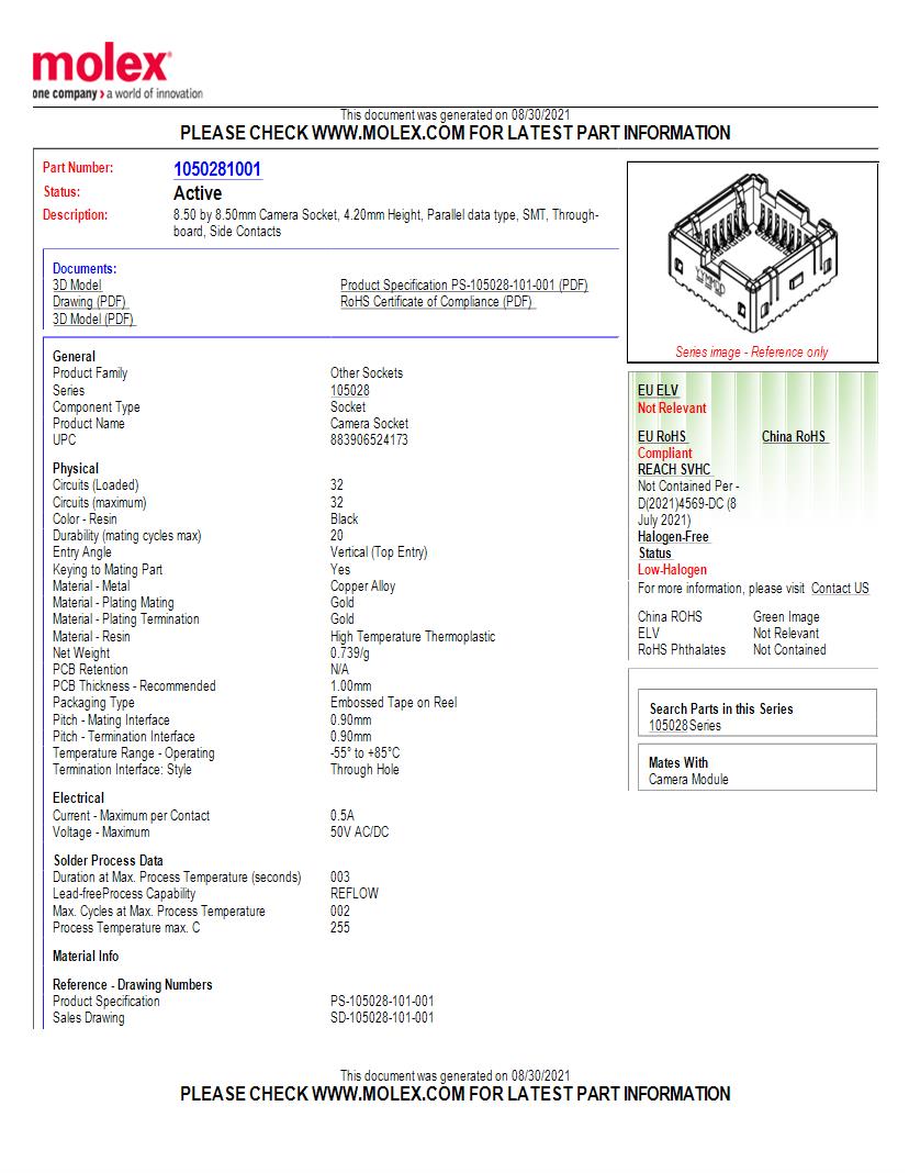 IC & Component Sockets Datasheets Mouser