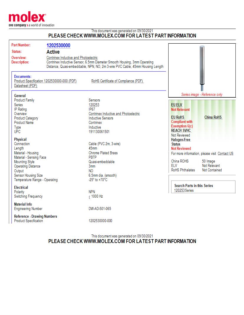 Photoelectric Sensors Proximity Sensors Datasheets Mouser