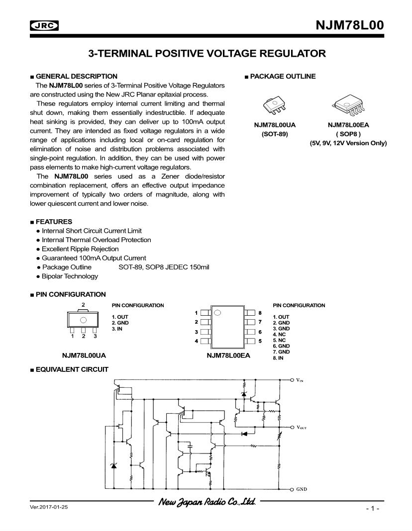 Nisshinbo Micro Devices Linear Voltage Regulators Datasheets Mouser