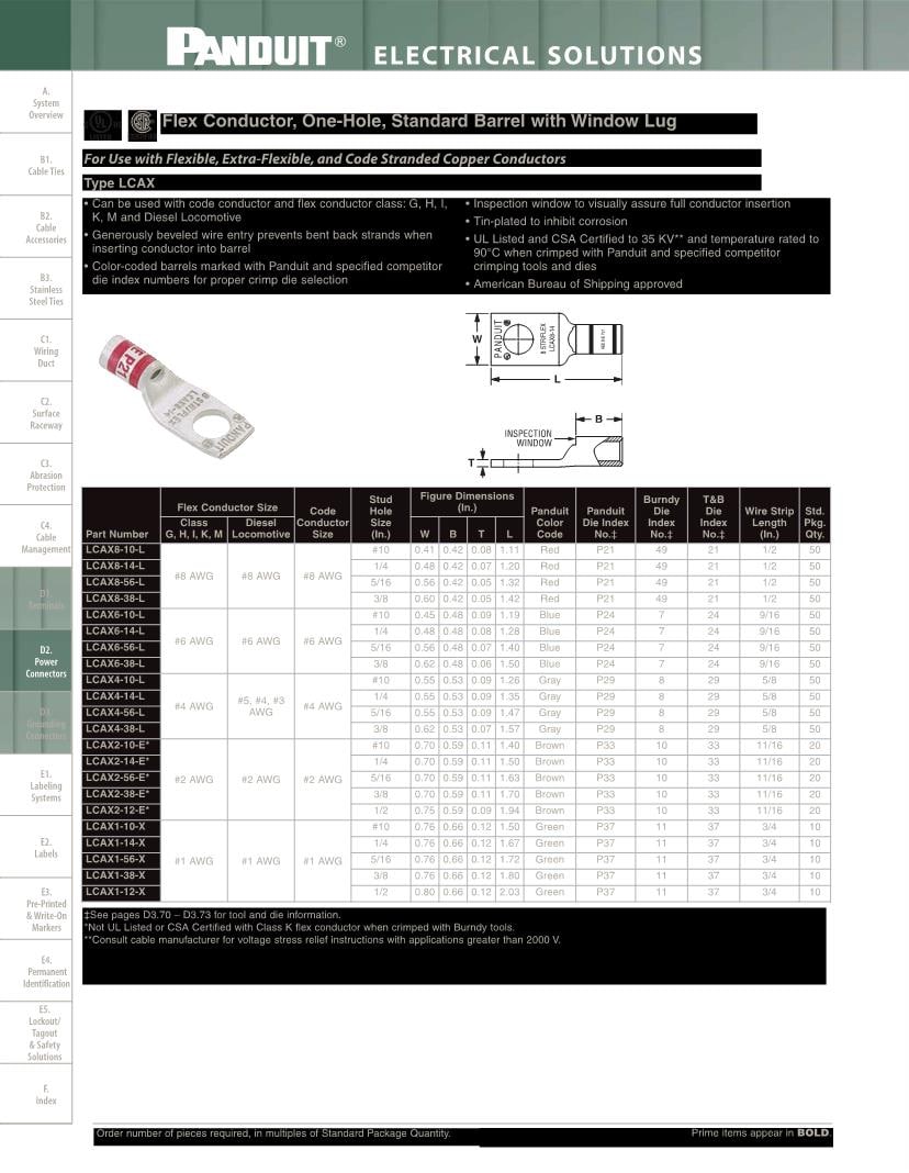 Search results for panduit ring terminal Terminals Datasheets Mouser