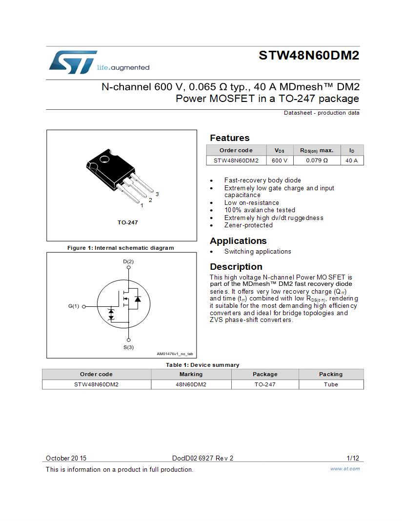 g40n60 datasheet