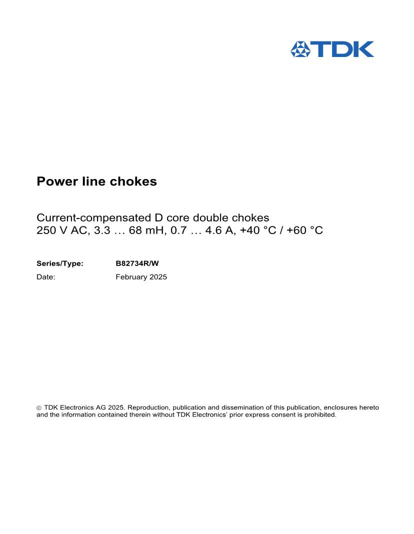 Chokes Chokes 130ohms Common Mode Filters 2601.co.uk