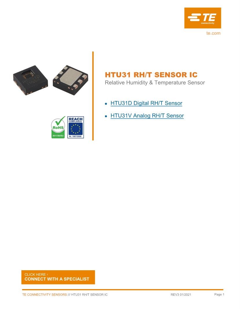 Board Mount Humidity Sensors Datasheets Mouser
