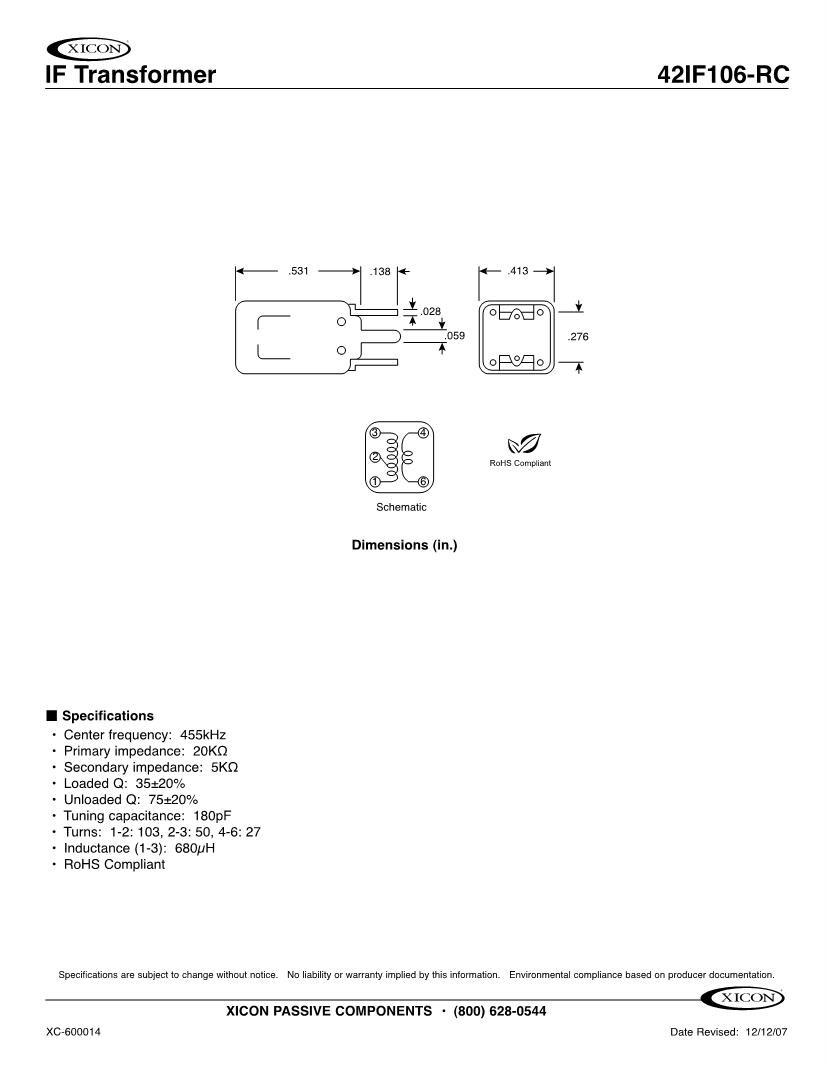 Xicon Passive Components Cheapfor Sale gbupresnenskij.ru