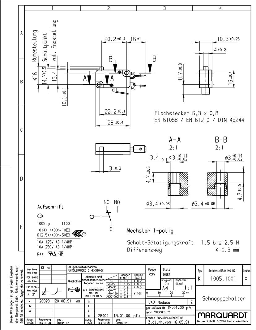 Datasheet H3DKZ, PDF, Barulho