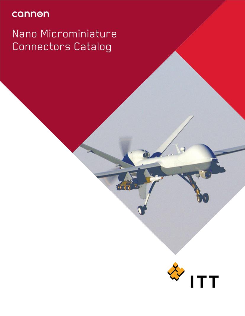 ITT Cannon DSub MicroD Connectors Datasheets Mouser