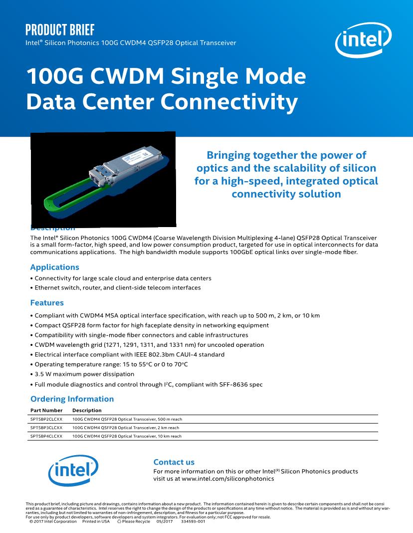 Fiber Optic Transmitters, Receivers, Transceivers Datasheets Mouser