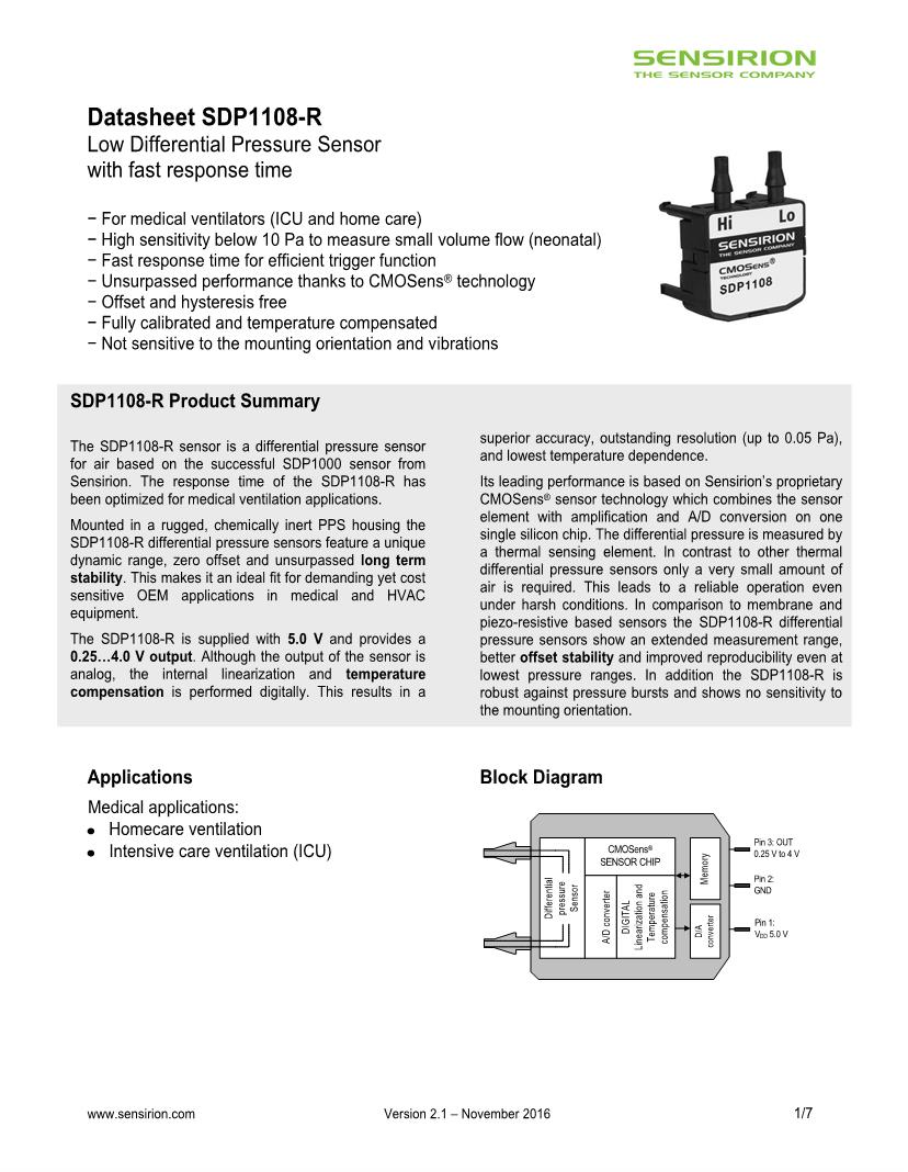 techo Detector Abuelo pressure sensor datasheet Grabar casual Economía