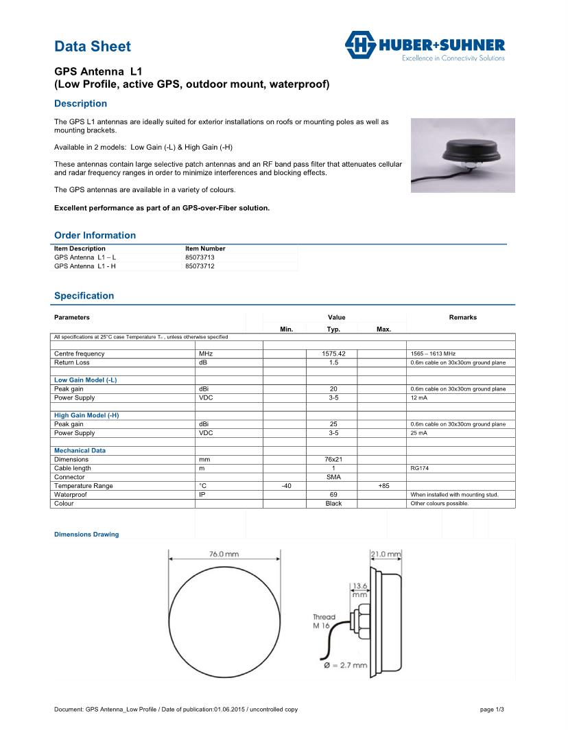 Search results for antenna Passive Components Datasheets Mouser