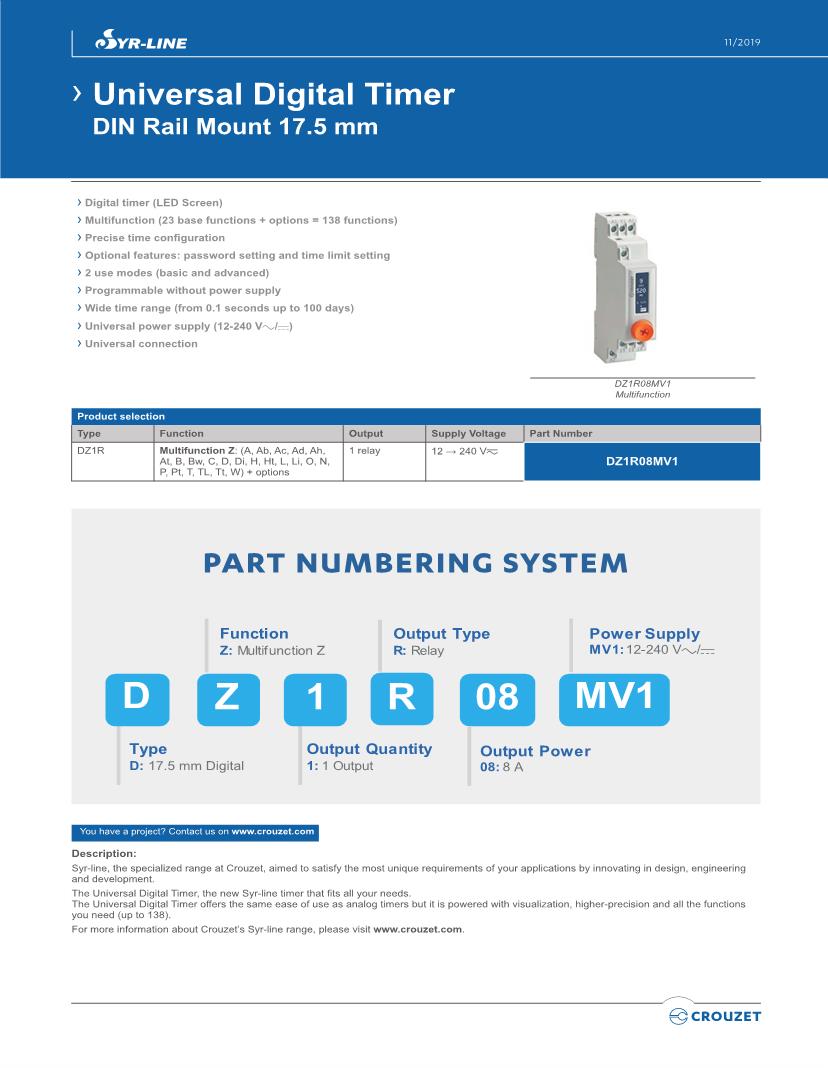 Timers Datasheets – Mouser