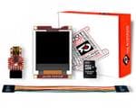 Display Development Tools Starter Kit for uLCD-144-G2 with 4GB Industrial microSD Card