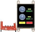 Display Modules 2.4" gen4 LCD pack for Arduino with gen4-uLCD-24DT, Arduino Adaptor Shield + Cable