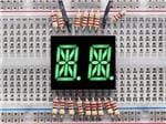 Adafruit Accessories Dual Alphanumeric Display - Green 0.54 Digit Height - Pack of 2