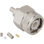 RF Connectors / Coaxial Connectors TNC   P STR 0.81MM