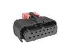 Automotive Connectors MicroSpaceXS Waterproof 1.27mm Connector Wire to Board, Receptacle Top Latch