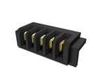 Power to the Board 2.5mm pitch through hole receptacle 5pos gold flash