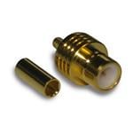 RF Connectors / Coaxial Connectors SMB ST CABLE JACK RG179 75 OHM GOLD