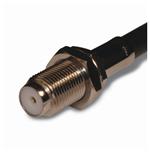 RF Connectors / Coaxial Connectors F BULKHEAD JACK 59/U