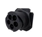 Circular MIL Spec Connector JAMNUTRECEPTACLE24-BLFORPINLESSCONTACT