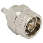 RF Adapters - Between Series N-Type Plug 1.0-2.3 Jack 75 Ohm