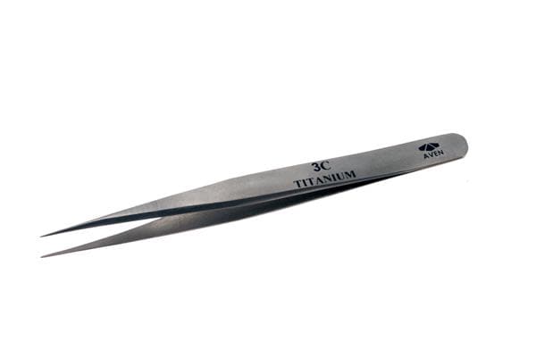 Aven Tweezer, Precision, Titanium, 18072TT