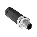 디바이스마트,,,BFW-M12M8-8X,원형 메트릭 커넥터 Field Wireable: M12; 8-pin Straight Male; 22 AWG 6-8 mm Cable Range; Screw Terminal; PA+GF Black Body; Aluminum Alloy Coupling Nut / Mouser Part Number : 778-BFW-M12M8-8X