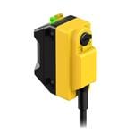 Photoelectric Sensors WORLD-BEAM QS18 LASER ADJUSTABLE FIELD; CLASS 2; Rng: 20 mm-Cutoff pt (adj btwn 50-250 mm); Input:; Output: PNP; 2 m Cable