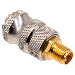 RF Adapters - In Series SMA Jack-Qck Connect Plug Adapter 26.5GHz