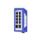 Managed Ethernet Switches 8x FE TX, 2x FE/GE SFP 12-24 V DC, -40-+60C, Lite Managed