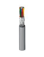 Multi-Conductor Cables 22AWG 10PR SHIELD 100ft SPOOL CHROME