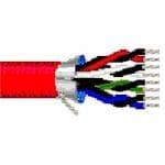 Multi-Conductor Cables 24AWG 5PR SHIELD 100ft SPOOL RED