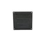 Electrical Enclosure Accessories IP65 Rectangular Vent, Black 5.3 x 5.3 x 0.3" (Fits 100x100mm)