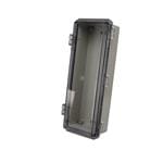 Electrical Enclosures NEMA Enclosure ABS Poly Blend, Clear Polycarbonate Door (10.6 X 3.9 X 2.8 In)