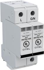 Industrial Surge Protectors Din Rail AC Power Surge Suppressor, 70kA max, 230V Single Phase, 2P
