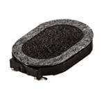 Speakers & Transducers speaker, 20 x 14 x 3.8mm deep, PEN, NdFeB, .5W, 8ohm, 800Hz, spring contacts