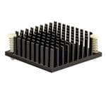 Heat Sinks heat sink, BGA, 45 x 45 x 15 mm, 2 push pins